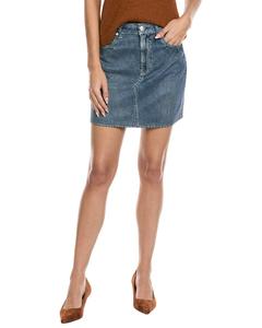 Мини-юбка Rag & Bone Miramar Ponte, синий