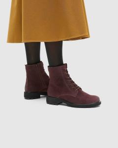Легкие короткие ботинки на платформе METROPOLE VIENNA из замши
