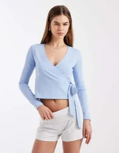 Светло-серые марлевые шорты Cotton On Dreamy с подвернутой талией