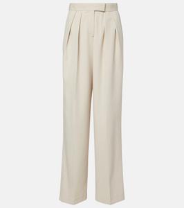 Широкие брюки с высокой талией Aya Muse, Bone