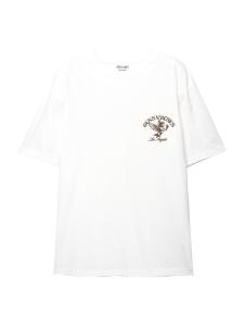 Рубашка Pull&Bear, белый