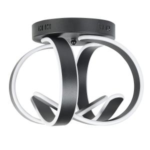 Потолочный светильник Beliani, 34x34x30 см, черный