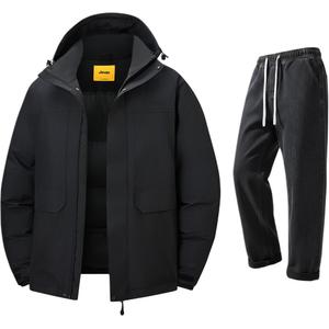 Толстовка Casual Sportswear утепленная с флисовой подкладкой Jeep, черный+черный серый fleece-lined jeans