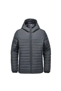 Стеганая куртка с капюшоном Nautilus Stormtech, черный