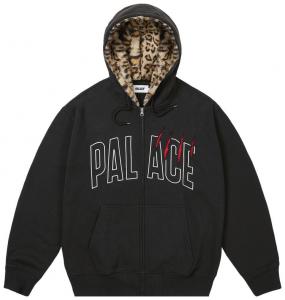 Толстовка Palace Claw Zip Hood, черный