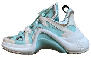 Арчлайт 1.0 Лоу-Топ Повседневная обувь Женская Зеленая Белая LOUIS VUITTON