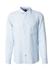 Рубашка на пуговицах классического кроя OLYMP, светло-голубой