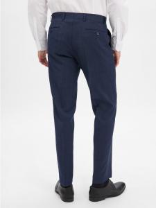 Брюки темно-синего цвета Bugatti