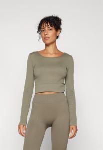 Футболка с длинным рукавом ONPJAIA LIFE CROP SEAM TOP ONLY Play, хаки