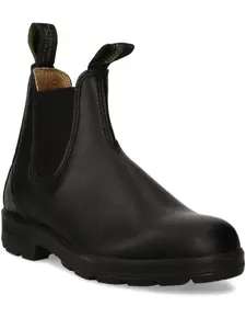 Ботинки из кожи с эластичными вставками Blundstone, черный