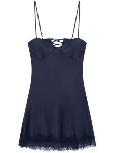 Donde Esteban платье мини Midnight, синий