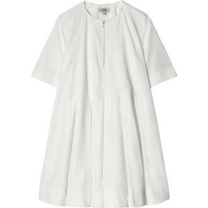 Женское платье с коротким рукавом COS, белый