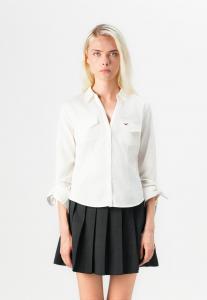 Блуза Hollister Co. TREND DROP HERITAGE WOVEN COLLAR, White