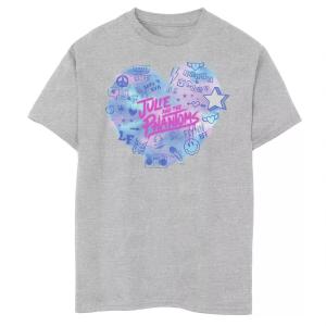 Футболка с логотипом в форме сердца и аэрографом для мальчиков 8–20 лет «Джули и фантомы» Licensed Character