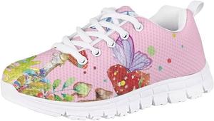 Детские кроссовки Jeiento для мальчиков и девочек, теннисные, для прогулок и бега, легкие и дышащие, розовый