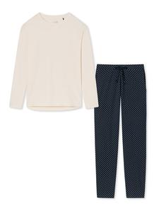 Ночное белье Schiesser, цвет blau gepunktet/creme