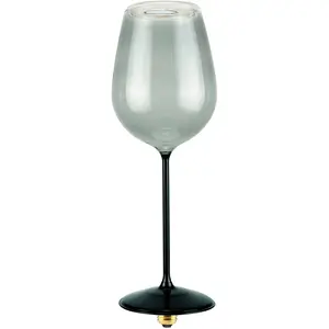 Светодиодная лампа LED Floating Red Wine E27 1 шт. Экстра-теплый белый, ручная работа Segula, Schwarz, rauchglas