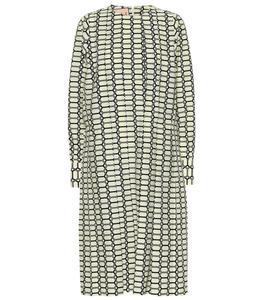 Хлопковое платье миди с принтом Plan C, Fay18