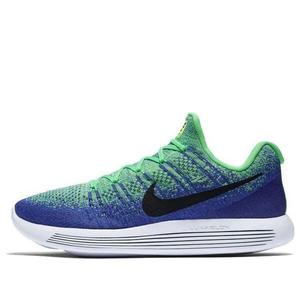 Кроссовки lunarepic low flyknit 2 Nike, зеленый