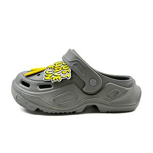 Пляжные сандалии платформы Clogs мужские gray OUBT, серый