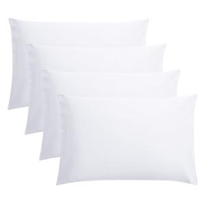 Набор наволочек-конвертов Flxxie 20 x 30 дюймов 4 шт, белый