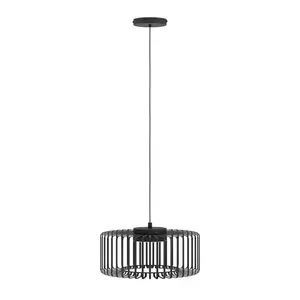 Подвесной светильник Eglo Ginestrone-Z, черно-белый