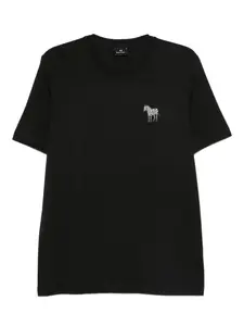 Футболка с вышивкой PS Paul Smith, черный