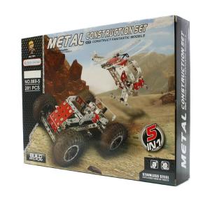 Кубики своими руками 5в1, маленький конструктор, машинка, самолет Midex