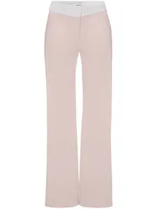 Расклешенные брюки VICTORIA BECKHAM, розовый