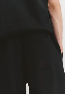 Спортивные штаны-джоггеры с облегающим верхом Pull&Bear, Black