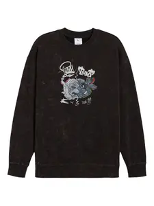 Футболка с графичным принтом Puma, черный