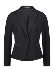 Betty Barclay Короткий пиджак с длинными рукавами, черного цвета
