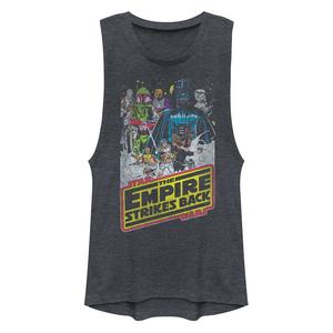 Детская майка Disney Star Wars Hoth Muscle без рукавов, цвет Denim Heather