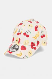 Детская хлопковая бейсболка New Era, бежевый