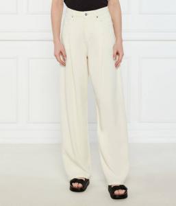 Джинсы c_slouchy pleatd 1.0 Loose fit Boss Orange, бежевый