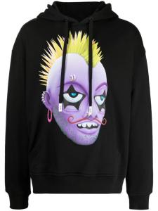 Haculla Moe graphic-print hoodie, черный