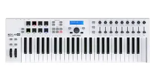 Контроллер-мастер клавиатура Arturia Keylab Essential 49 Midi USB, 49 белых клавиш + Analog Lab + Ableton Live Lite + Uvi Gran Piano