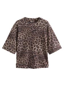 Рубашка Next, коричневый/шоколадный/капучино