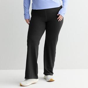 Брюки bootcut Plus size Tek Gear, Mineral Black