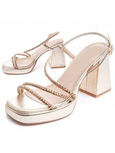 Сандалии Festsand5 в золотистом цвете Montevita