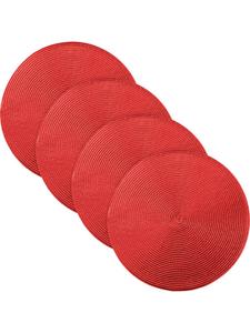 Erwin Müller Набор салфеток Amadora, 4 штуки, красный