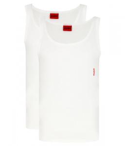 Майка мужская Hugo Bodywear облегающего кроя 2 шт, белый