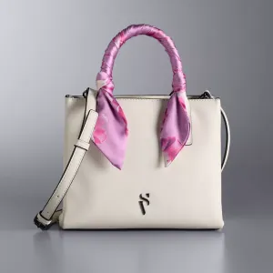 Миниатюрная сумка-тоут Mary с открытыми плечами Simply Vera Vera Wang, цвет jet stream