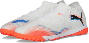 Футбольные бутсы Puma Men's Future 8 Match Turf Trainer, белый/черный/красный