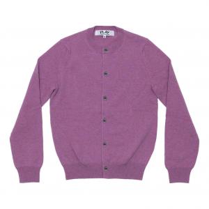 Топ (WMNS) COMME des GARCONS PLAY Pastel Series Sleeve Heart 'Purple'