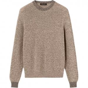 Свитер из кашемира для мужчин FW25 Loro Piana, хаки