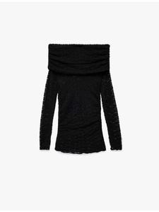 Блузка LS черного цвета KOTON