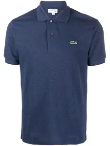 Рубашка поло с логотипом Lacoste, синий