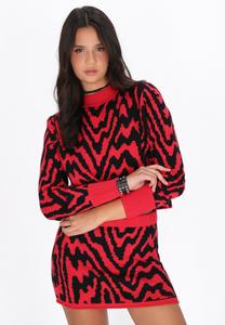 Джемпер myMo ROCKS Jumper, Red Black/Red