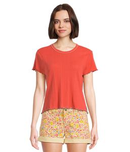 Футболка Toad&Co Foothill Pointelle Short Sleeve Baby Tee, Salamander